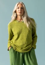 “Abby” Bästis sweater in organic/recycled cotton - sparris