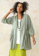 Woven organic cotton smock blouse - hopper