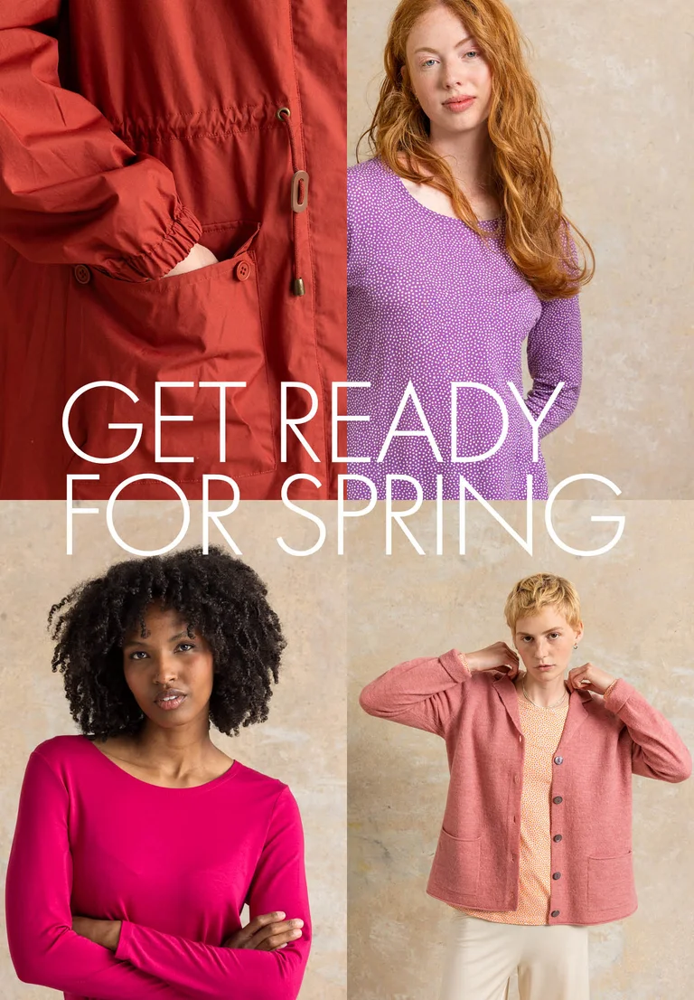 A collage of clothes from Gudrun Sjödén’s 2026 Spring collection.