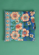 ��“Desert Bloom” organic cotton seat pad - porslins0SP0bl