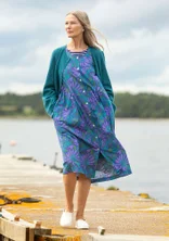 “Kaprifol” dress in organic cotton - lupin