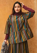 “Akira” organic cotton blouse - black