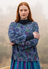 “Hana” organic cotton/modal top - light indigo