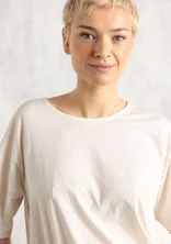 T-shirt in organic cotton - ecru