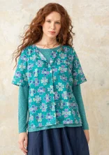 ��“Peggy” woven organic cotton blouse - aquagrn0SL0mnstrad