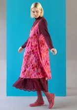 “Antoinette” woven organic cotton dress - hibiscus