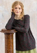 “Rowan” top in lyocell/spandex - black