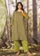 “Tjärn” woven dress in organic cotton (cedar S)