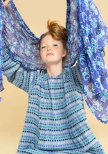 “Lillian” shawl in organic cotton - himmelsbl