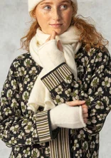 Fingerless gloves in an alpaca blend - ecru