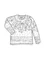 “Blåsippa” sweater in organic/recycled cotton (almond milk XL)